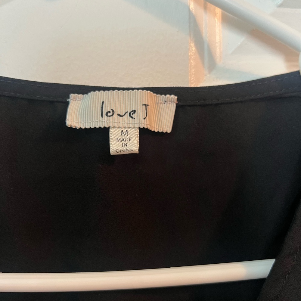 Black Sheer Button-Down Crop Top - image 3